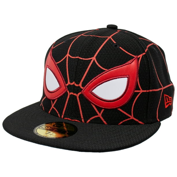 Miles Morales Spider-Man New Era 59Fifty Hat-7 3/4 Fitted - Walmart.com ...