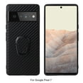 thumbnail image 1 of Nalacover Slim Case for Google Pixel 7, Ring Holder Kickstand Hybrid Rugged PC + TPU Shockproof Lens Protection Cover, Support Car Mount Holder Case for Google Pixel 7,Carbon Fiber Black, 1 of 11