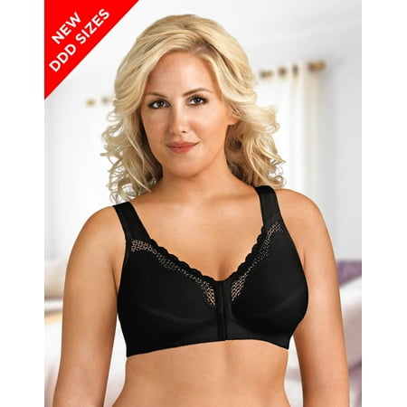

Exquisite Form FULLY® Front Close Wirefree Cotton Posture Bra with Lace - Style 5100531