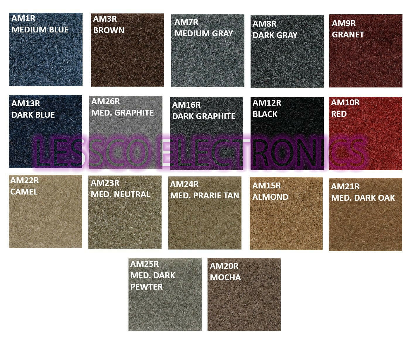 Deejayled CARPETSMALLBLACK Trunk Liner Type Carpet