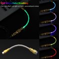 thumbnail image 4 of Cable USB tipo C Teclado mecánico RGB Conector de aviación personalizado Kuymtek ordenadores de escritorio Conector de aviación, 4 of 9