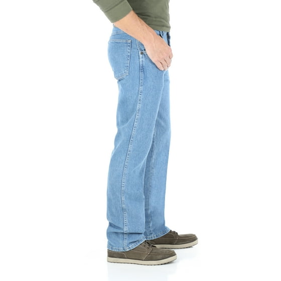 wrangler elastic waist mens jeans
