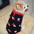 thumbnail image 3 of Frogued Autumn Winter Cute Warm Pet Dog Puppy Fleece Clothes Coat with Traction Buckle (Grey,XXL), 3 of 10