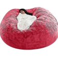 thumbnail image 1 of Lazy Sofa Bean Bag Artificial Fur Bean Bag Bean Sofa, 1 of 2