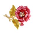 thumbnail image 2 of Qarigey Broche de flor para mujer, alfiler de aleación, broches de abrigo, decoraciones, joyería femenina para citas, adornos de regalo de Ropa, zapatos y accesorios Miscelánea Rojo, 2 of 6