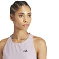 thumbnail image 4 of Women's adidas Own The Run Running Tank Top Color: White Size: SMALL, 4 of 4