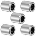 thumbnail image 4 of Uxcell  1/4" x 7/16" x 1/2" Metric Needle Roller Drawn Cup Bearings Stamping Steel Silver Tone 5pcs, 4 of 5