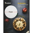 thumbnail image 3 of Katbite 9 Inch 400Pcs Parchment Paper Rounds, Round Parchment Paper for Cake Baking, Air Fryer Liners, Freezing, Tortilla Press(2 Pack of 200Pcs), 3 of 6