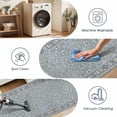 thumbnail image 6 of Washable Kitchen Runner Rug 60" x 22", Non-Slip Low Profile Kitchen Rug, Vintage Distressed Medallion Oriental Area Rug for Kitchen, Hallway & Laundry Room, 6 of 6