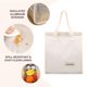 thumbnail image 5 of Bolsa de almuerzo TELLUMO con aislamiento de pana, 7,5 L, color beige, 5 of 8