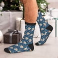 thumbnail image 7 of Pofeuu Astronaut Corgi Dog Print Crew Socks, Adult Running Hiking Socks for Youth and Adult, 7 of 7