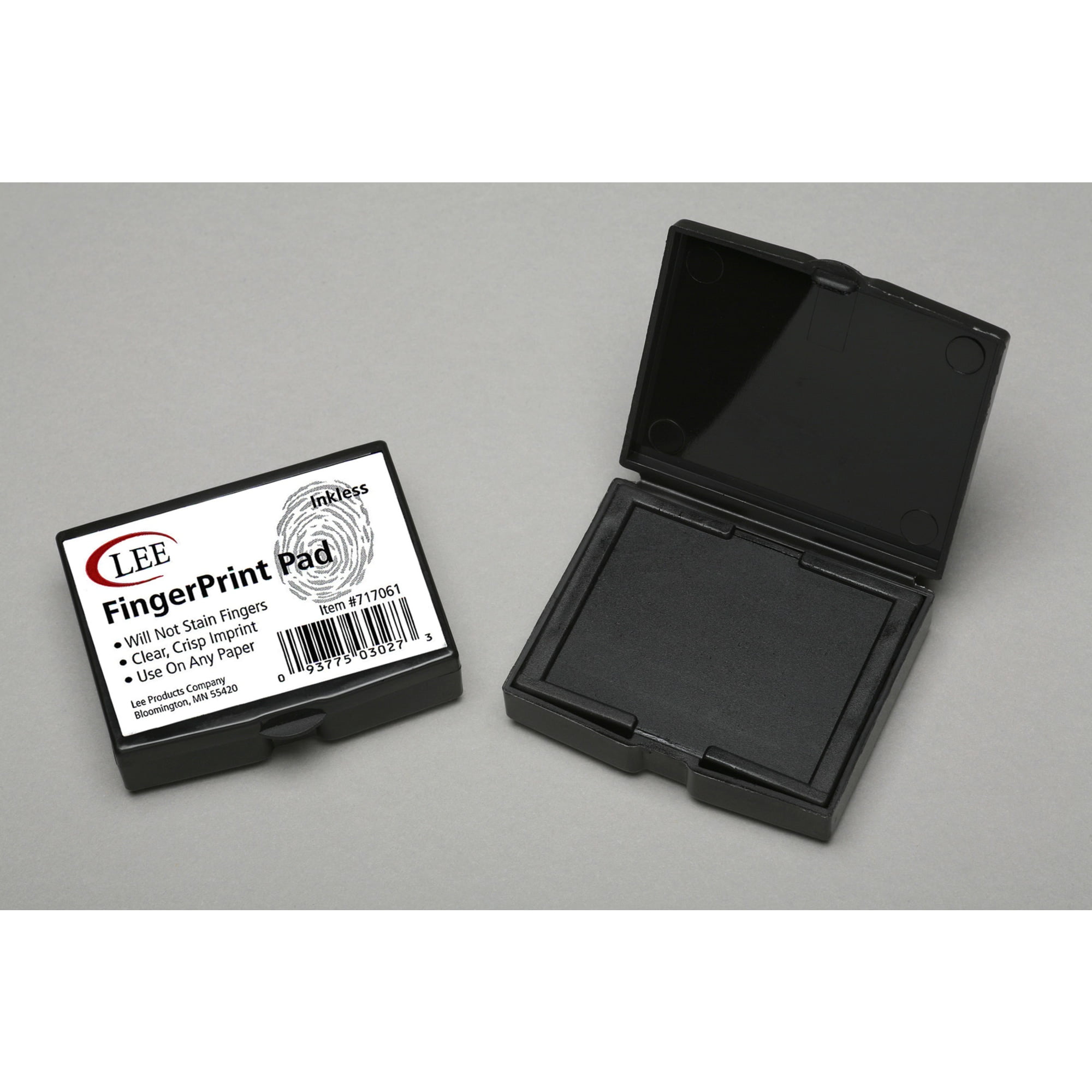 Lee Products Lee Prodcuts Inkless Fingerprint Pad Red Ink 03028 : Target