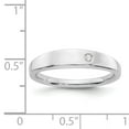 thumbnail image 3 of SS White Ice .02ct. Diamond Ring Size 8, 3 of 3