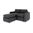thumbnail image 1 of Sillón Loveseat Seccional Modular Adapti + Otomano | Gris Carbón, 1 of 8