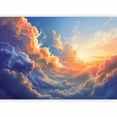 thumbnail image 2 of Nature Wallpaper Wall Mural - Sunset in The Clouds, 2 of 5