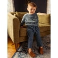 thumbnail image 3 of Modern Moments by Gerber Toddler Boy Sibling Matching Sweater, Sizes 12M-5T, 3 of 9