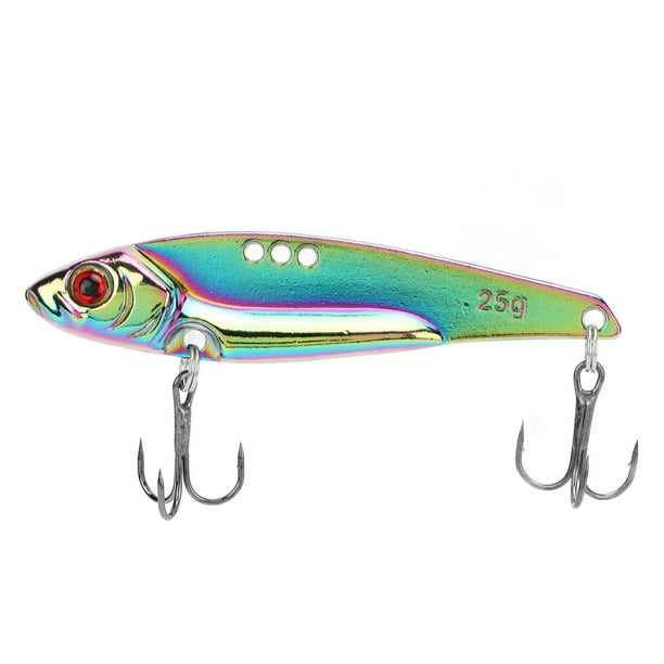 Blade Bait Fishing Lure,25g Blade Bait Fishing Metal Blade Fishing Lure  Spinner Spoon Blade Swimbait Highly Recommended 