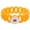 Orange, variant on Snap Jewelry Silicone Stretch Bracelet in Purple with Single Snap Holder, 6.25 Inch Length