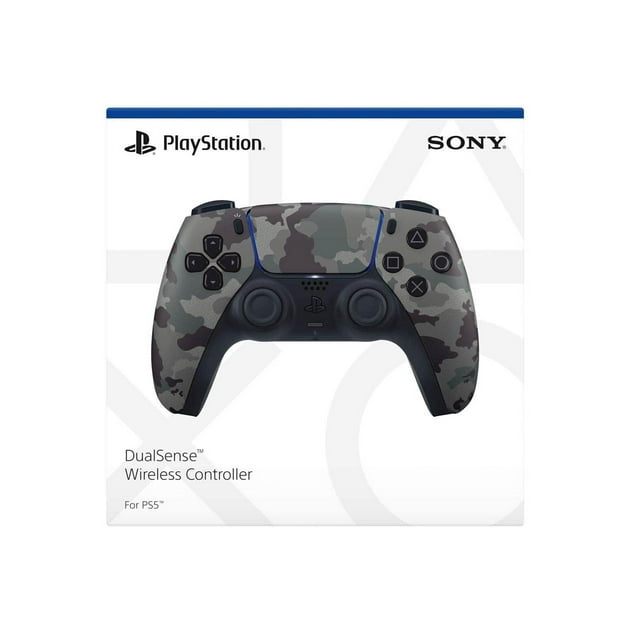 PlayStation Manette Sans Fil DualSense - Camouflage Gris