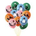 thumbnail image 7 of Anime Ninja Party Supplies Kits with Happy Birthday Banner, Latex Balloon, Cake Toppers, Cupcake Toppers, Anime Cartoon Boys Theme Party for Fans Boys Birthday Party Decorations, 7 of 7