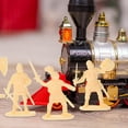 thumbnail image 4 of Shisuyan 200pcs Plastic Mini Toy Soldier Figures Medieval Soldiers Figures Toy Sand Table Soldier Models Medieval Action Figures Warrior Action Figure, 4 of 8