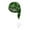 Light green, variant on PatungKu Checkered Santa Hat Thicken Plaids for Holiday Comfort Liner Christmas New Year Symbol Cap with Pompoms