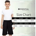 thumbnail image 7 of Essential Elements 5 Pack: Boys Youth Athletic Active Sports Gym Basketball Shorts with Pockets, 7 of 7