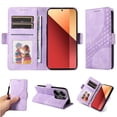 thumbnail image 2 of Funda GANGXUN para Xiaomi Redmi Note 13 Pro 4G con diseño acolchado elegante, cuero PU, protección total y ajuste preciso, 2 of 5