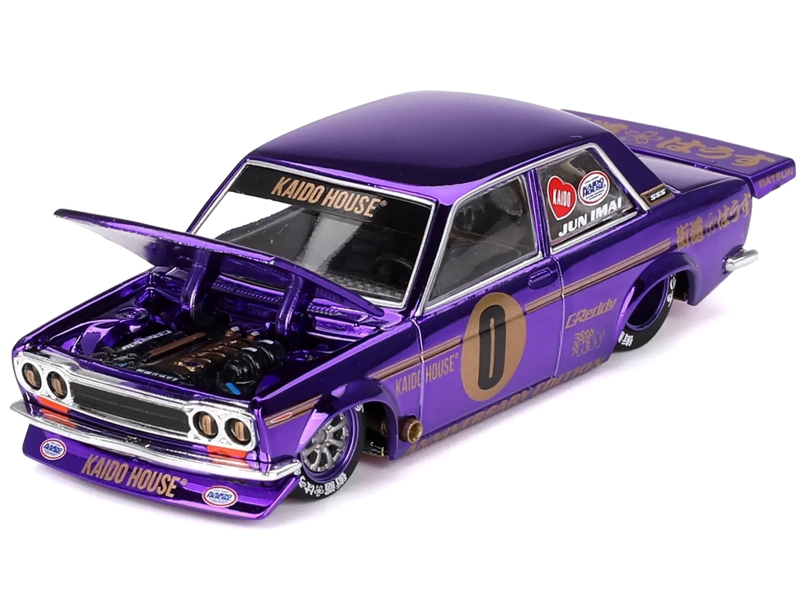 Kaido House x Mini GT Datsun 510 Pro Street Anniversary Edition - 1:64 scale (2024 Limited Edition)