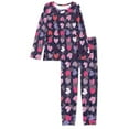 thumbnail image 5 of FOR U DESIGNS Vintage Heart Women Pajama Set with Pockets Set of 2 Size 4XL Sleepwear for Women Pajama Long Sleeve Tops and Crew Neck Tops Set Ladies Soft Pjs Jogger, 5 of 6