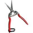 thumbnail image 3 of GARDEN GURU Straight Stainless Steel Pruner Pruning Shears Clippers Snips Sharp Bonsai Cutter Plant Trimming Scissor Straight Blade Garden Scissors Tool -Great for Roses Flowers Herbs Fruits, 3 of 5