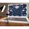 thumbnail image 2 of Yeele 7x5ft Diamond Denim Style Backdrop for Photography Jeans Inlaid Rhine Background Birthday Party Decoration, 2 of 4