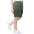 thumbnail image 2 of Athletic Works Women's Plus Size Core Active Dri-Works Bike Shorts, 2 of 6