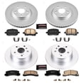 thumbnail image 2 of PowerStop Front and Rear Geomet Coated Brake Rotor and Pad Kit Fits: LEXUS Select Models CRK6782, 2 of 5