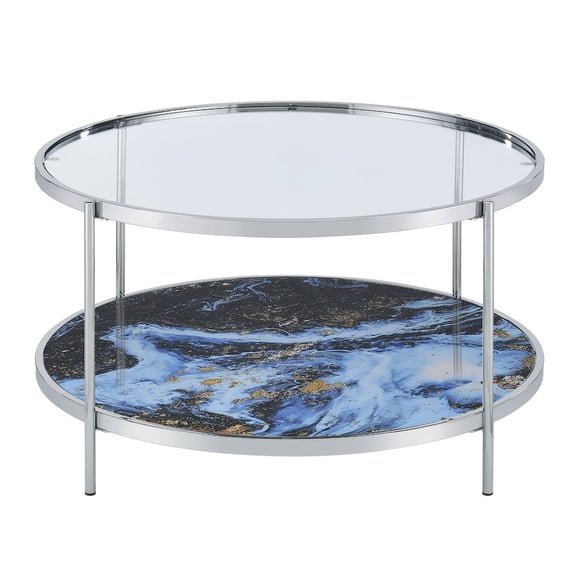 Steve Silver Averie Reversible Round Cocktail Table