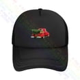 thumbnail image 1 of Gorra de béisbol con estampado de camión rojo, gorro de punto con Cierre trasero, árbol de Navidad, granja, 1 of 3