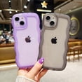 thumbnail image 6 of TIANLI for iPhone 13 Case, Cute Silicone Case for iPhone 13, Shockproof Protective Phone Case for iPhone 13, Clear/Blue, 6 of 7