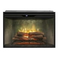 thumbnail image 4 of Dimplex 500002401 36 in. Revillusion Weathered Concrete Built-in Electric Firebox with Glass Pane & Plug Kit, 4 of 9