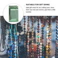 thumbnail image 2 of Miangastore Glass Charms Gems Stones Rectangular Green 400Set 0.4x0.2in, 2 of 8