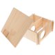 thumbnail image 5 of BRIGHTFUFU Hamster Hamster Hamster Hamster Casa Casa de Guinea Casa Pequeña mascota Nido para interiores, 5 of 8