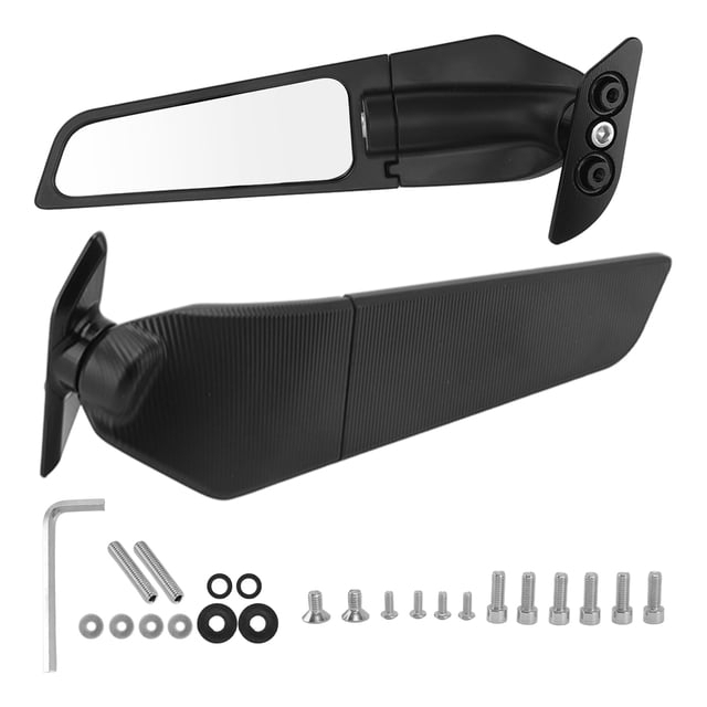 1 par de espejos retrovisores de motocicleta reemplazo de espejo de ala de viento ajustable para DUCATI PANIGALE1299 959 2015-2021