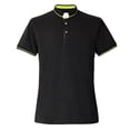 thumbnail image 1 of BLESSUME Chemise à Manches Courtes pour Hommes Col à Patte Chemise Clergé - 10 Couleurs, 1 of 6