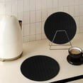 thumbnail image 2 of JoyMoreHome Silicone Coasters for Drinks Coaster Set of 5 pcs Coasters for Coffee Table for Home Decor for Kinds of Cups Cute Tabletop Protection Suitable Gift for Friend Rubber Drink Coaster Set, 2 of 5
