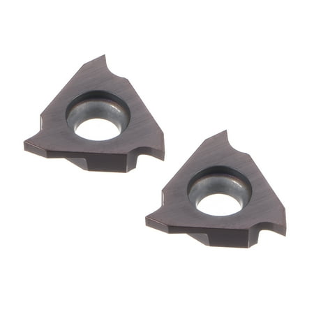 

Uxcell Carbide Turning Inserts TGF32R150 NZ3308 CNC Lathe Indexable YW2/M20 2Pack