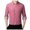 Red, variant on XDZJLR Mens Shirts Fashion Casual Simplicity Korean Slim Striped Lapel Long Sleeve Tops