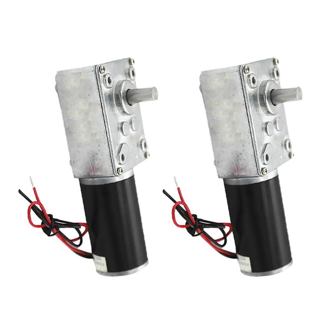 Motor de tornillo shamjiam 12V DC con motor de turbina Reductor de engranajes 40RPM