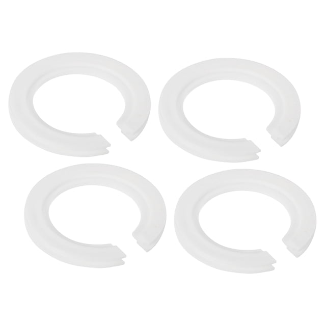 Anillo adaptador de reducción de pantalla de lámpara Uxcell E27 a E14 para accesorios de luz 4 paquetes