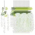 thumbnail image 3 of 18 Uds simulación de glicina colgante flores de glicina guirnalda de glicina flores artificiales decoraciones para el hogar o la boda, 3 of 7