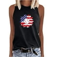 thumbnail image 1 of Birdeem Womens Sleeveless Top V-Neck Pullover Printing Vest, 1 of 5