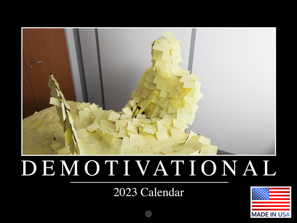 Demotivational 2022 Wall Calendar Funny Motivational Parody 18 Month  Calendar, 18